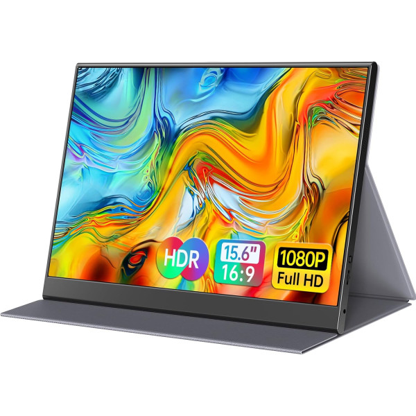 Moniteur portable 15,6″ + Support